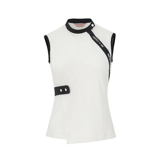 SVG Golf Round Neck Contrasting Vest