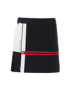 SVG Women Solid Striped Skorts