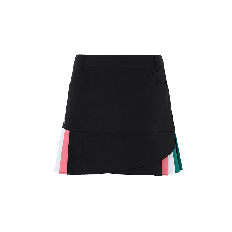 SVG Women's Asymmetrical Skort Pleated Skirts