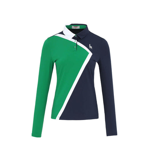 SVG Golf Women's Color-block Long Sleeve T-shirt