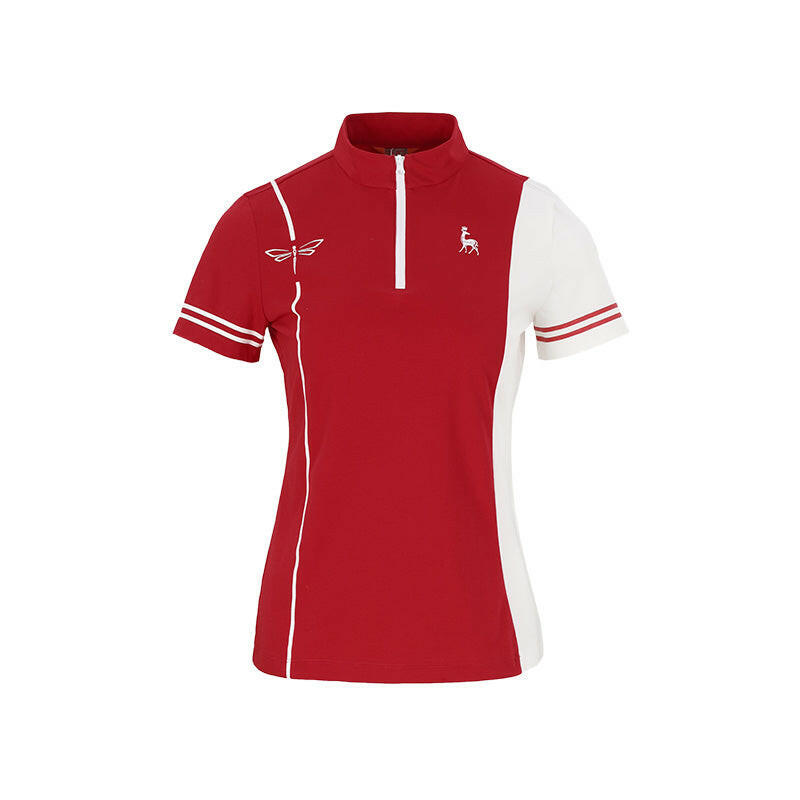 SVG Golf Contrast Stand Collar Polo