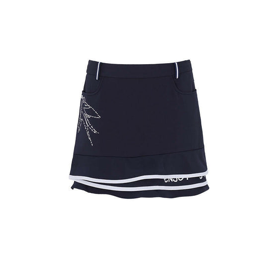 SVG Golf Contrast Ruffle Skirt