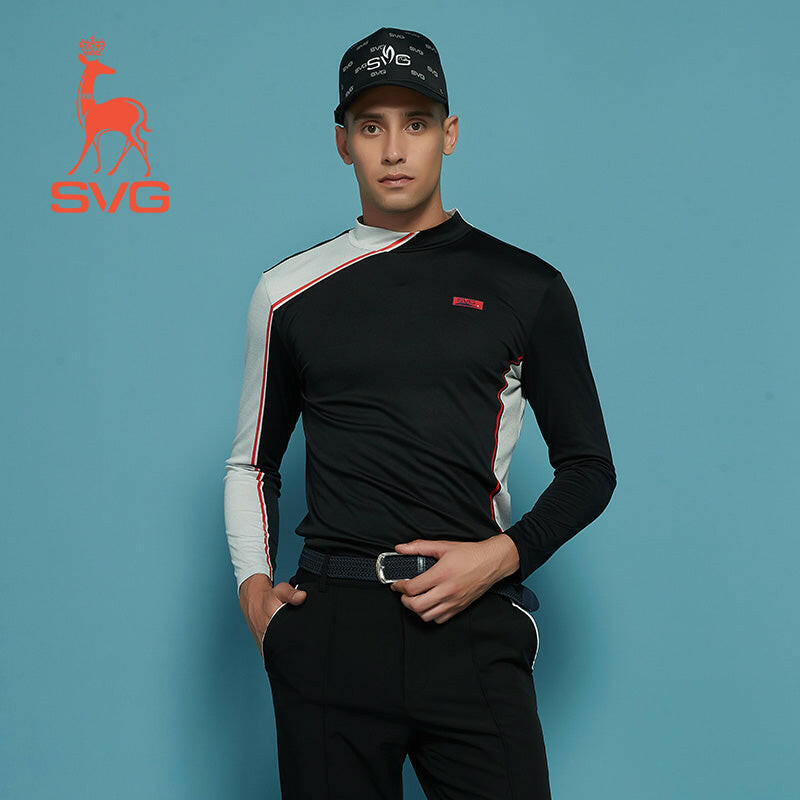 SVG Men's Classic Black Polos