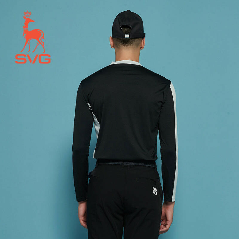 SVG Men's Classic Black Polos