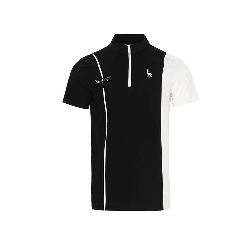 SVG Golf Men's Contrast Stand Collar Polo