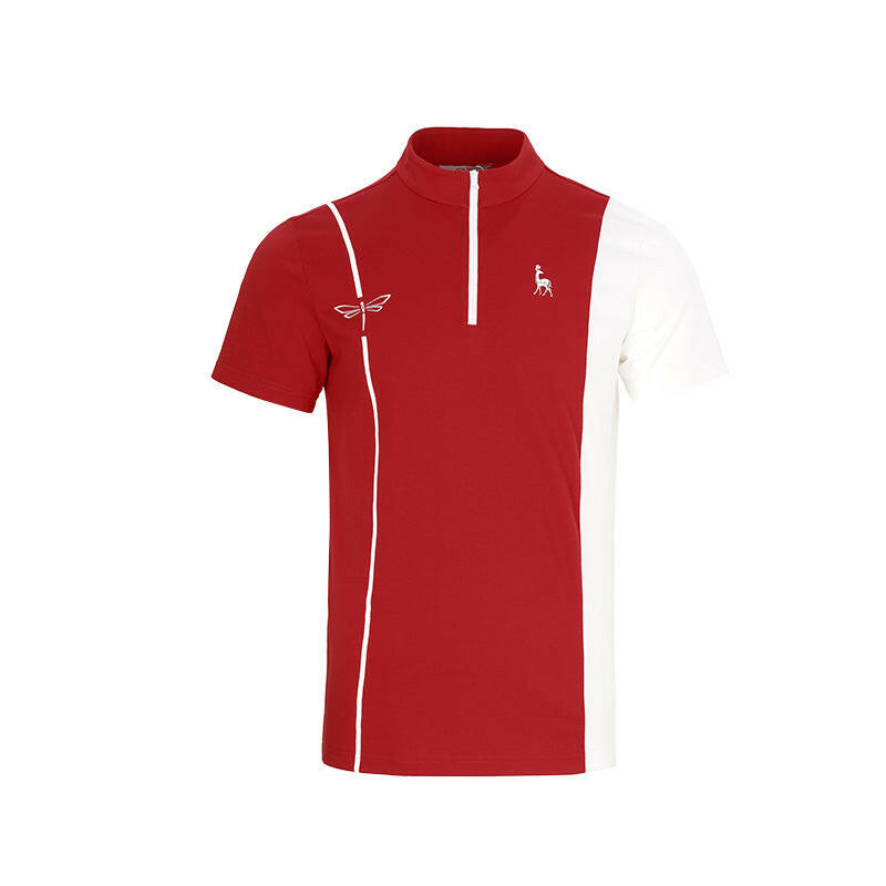 SVG Golf Men's Contrast Stand Collar Polo