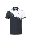 SVG Golf 23 New Spring/Summer Men's monochrome printed short-sleeved T-shirt POLO shirt